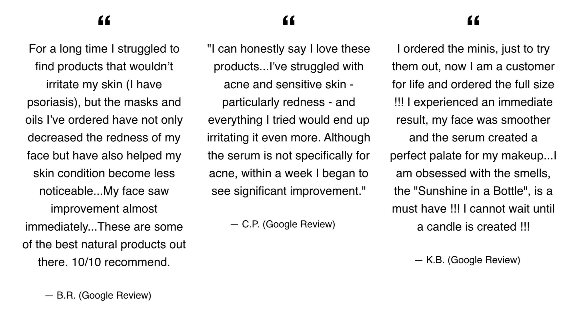 Reviews