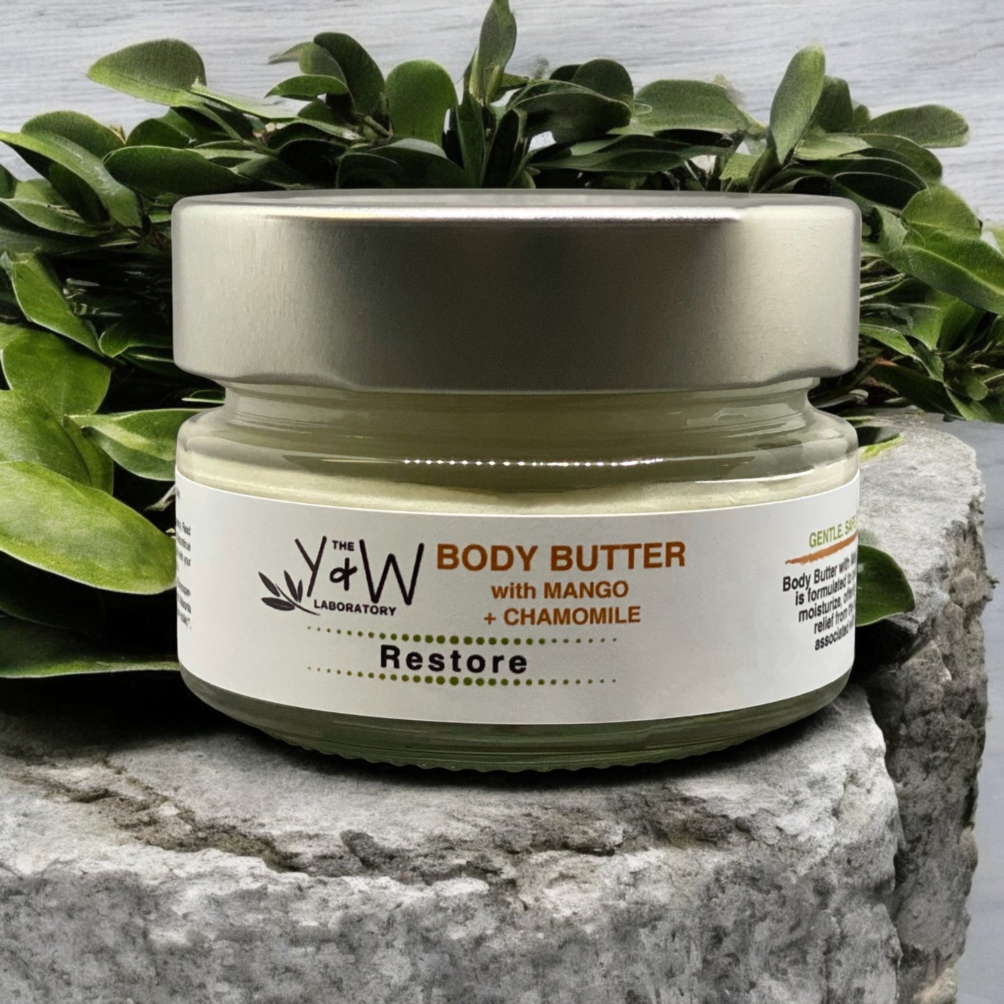 Organic Body Butter with Mango + Chamomile