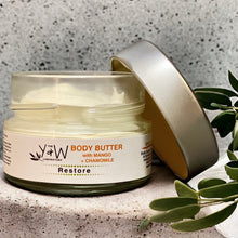 Load image into Gallery viewer, Organic Body Butter with Mango + Chamomile