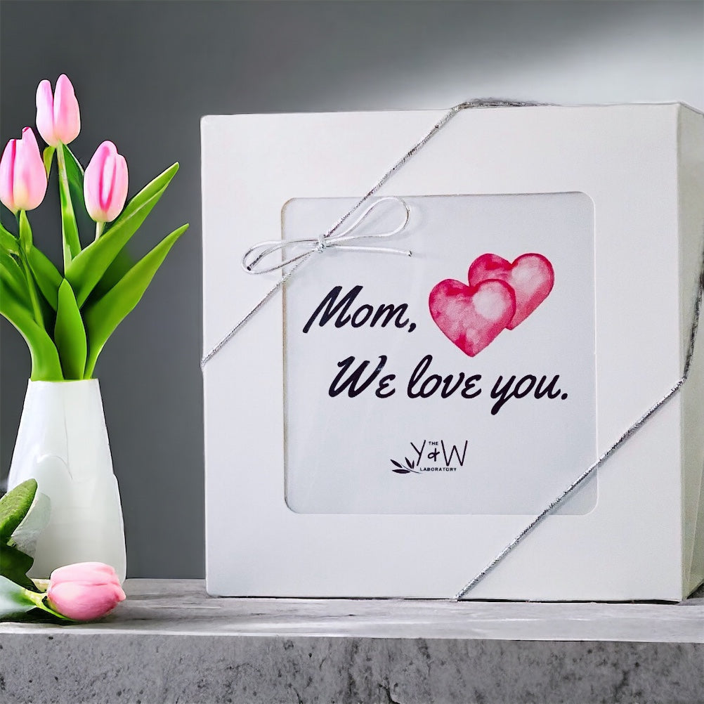 Organic Skincare Gift Set - MOM, WE LOVE YOU